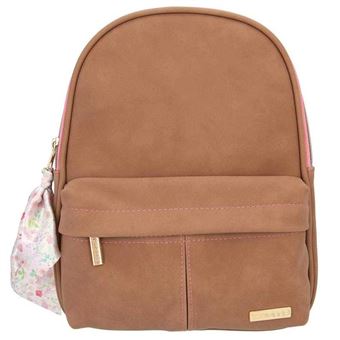 Mini Mochila Depesche Top Model | Brown Flower Berry - 1
