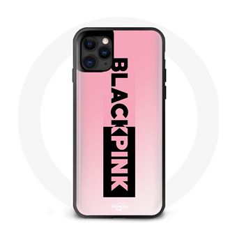 Capa Maniacase para Iphone 12 Pro Max Pretorosa Groupe de K-Pop Logotipo Pretorosa Fundo Rosa - 1