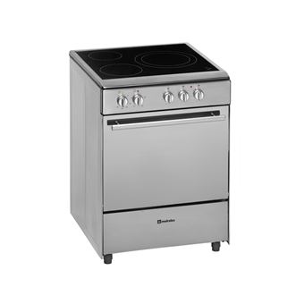 Fogão Meireles E 603 X | 60 cm | 3 Zonas | A | Aço inoxidável - 1