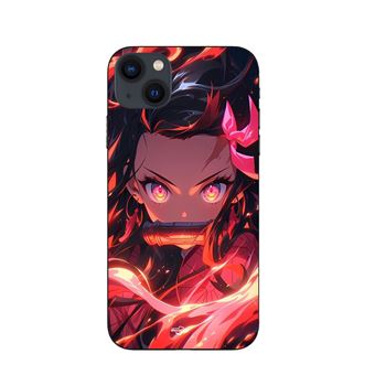Capa Maniacase para Iphone 13 mini Demon Slayer Nezuko Kamado Manga anime - 1