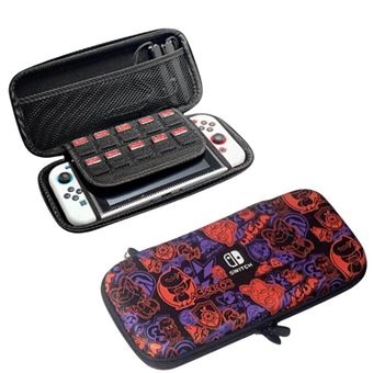 Bolsa de Protetora Transporte V-REEL para Nintendo Switch | OLED | Lite - Preto vermelho - 1