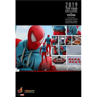 Figura Hot Toys VGM34 - Marvel Comics - Marvel's Spider-Man - Spider-Man Scarlet Suit Version - 1
