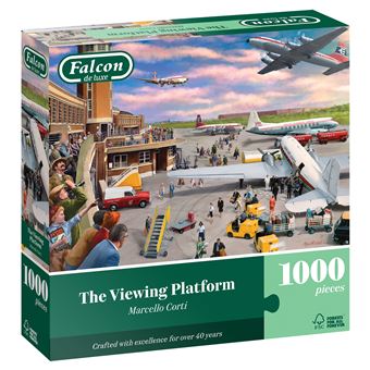 Puzzle Jumbo Falcon de luxe No License Falcon - Jan25 #9 TBC (1000 pieces) | 1000 Peças - 1
