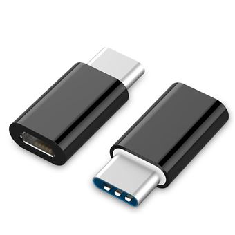 Adaptador para Cabos Gembird A-USB2-CMmF-01 | Preto - 1