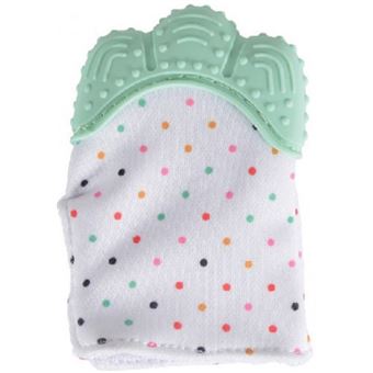 Luva Mordedor de Silicone Cangaroo Olive | Mint - 1