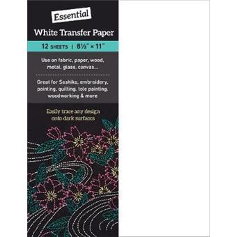 Essential White Transfer Paper 12 Sheets, 8 12  X 11 - 1