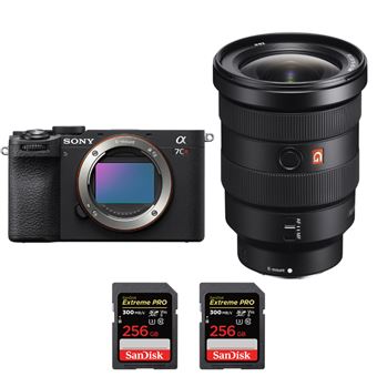 Sony A7CR Preto + FE 16-35mm f/2.8 GM + 2 SanDisk 256GB Extreme PRO UHS-II SDXC 300 MB/s + PDF MCZ DIRECT - 1