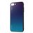 Capa TPU vidro de cor gradiente roxo/azul para Apple iPhone 8 Plus/7 Plus_2