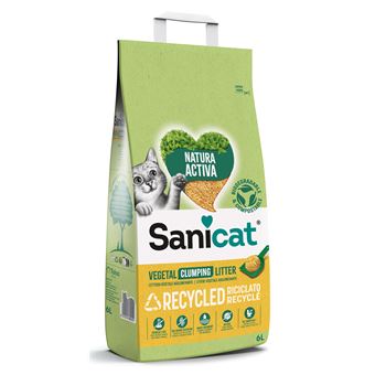 Areia para Gato Sanicat 8411514805050 | Amarelo - 1
