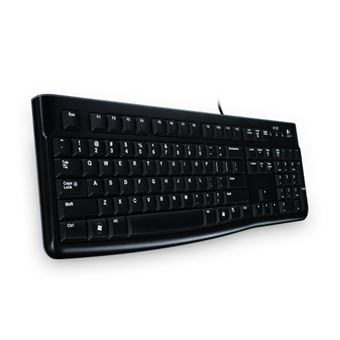Teclado com Fios Logitech Keyboard K120 for Business | Idioma: Russo | Preto - 1