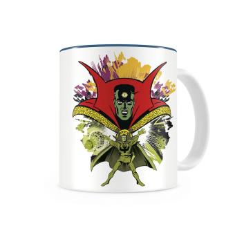 Caneca SD Toys Doctor Strange Face Branco Doctor Strange Marvel