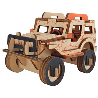 Puzzle 3D HSMY de 40 Peças XB-G013 - Jeep - 1