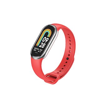 Bracelete Silicone Gift4Me para Xiaomi Smart Band 8 - Vermelho - 1