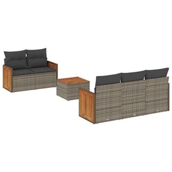 Conjunto de Mobiliário de Exterior VidaXL 3259869 - 1