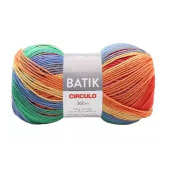 Fio de Crochet Círculo Batik | 100G | Alegria - 1