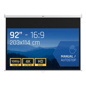 Ecrã de Projeção iggual PSIMS203 | Branco - 1