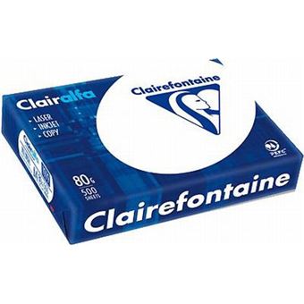 Papel para Impressão Clairefontaine A4 80g 500 sht | Branco - 1