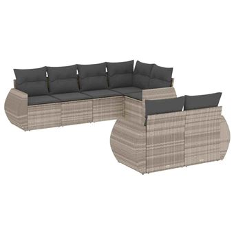 Conjunto de Mobiliário de Exterior VidaXL 3253949 - 1