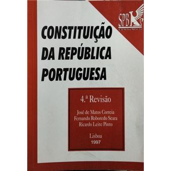 Constituição da república portuguesa. - 1