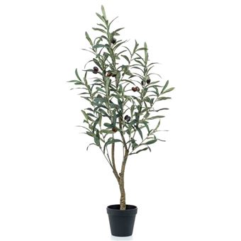 Oliveira artificial com vaso Emerald | Plástico | 90 cm - 1