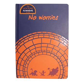 Caderno A5 Disney The Lion King No Worries - 1