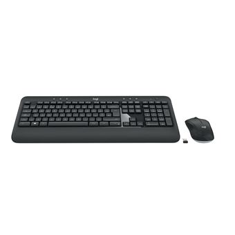 Teclado Wireless + Rato Logitech 920-008676 | Idioma: Francês | Branco - 1