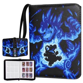 Álbum Pokémon TCG V-REEL | Couro PU com Zíper | 900 Cartas | HLX-117 - 1