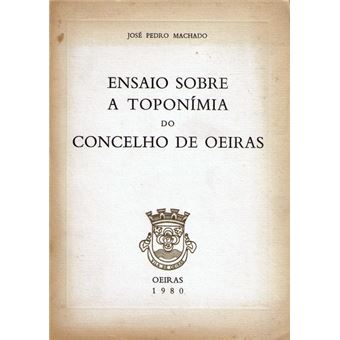 Ensaio sobre a toponímia do concelho de oeiras. - 1