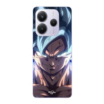 Capa Maniacase para Xiaomi Redmi Note 14 5G | Dragon Ball Z GOKU Ultra instinct angry face - 1