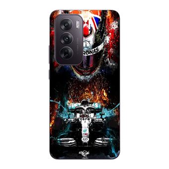 Capa Maniacase para Oppo Reno 12 pro 5G | Lewis Hamilton Mercedes 44 - 1