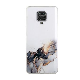 Capa Magunivers e TPU Corte preciso do padrão de mármore flexível estilo A para Xiaomi Redmi Note 9S/Note 9 Pro/Note 9 Pro Max - 1