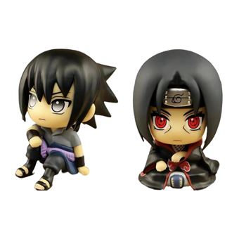 Figura Anime NARUTO EZII Uchiha Sasuke Uchiha Itachi 10 BLACK - 1