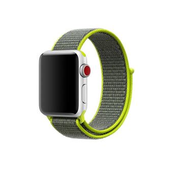 Bracelete Nylon G4M para Apple Watch Series 5 - 40mm - Verde Florescente - 1