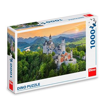 Puzzle DINO 533042 Spring Neuschwanstein Castle | 1000 Peças - 1