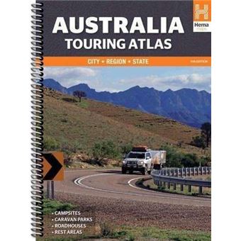 Australia Touring Atlas A4 Spiral - HEMA.A.045SP - Sheet map - 2014 - 1