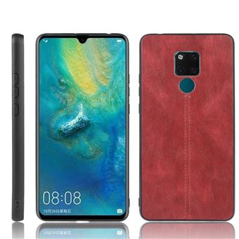 Capa Magunivers para Huawei Mate 20 X | TPU + PU - Vermelho