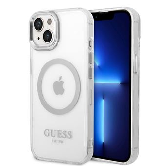 Capa Traseira Guess Hard para iPhone 14 plus | Compatível com Magsafe Transparente - 1