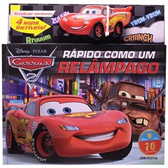 Carros 2. Rápido Como Um Relâmpago (+ Carrinho Sonorizado Do Personagem Relâmpago Mcqueen ) - 1
