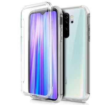 Capa 360 AUCUME para Xiaomi Redmi Note 8 PRO Dupla Proteção - Transparente - 1