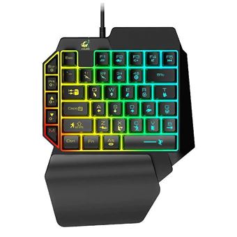 Teclado Mecânico Gaming USB Ziyou Lang By Goeik - Preto - 1
