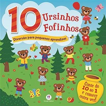 10 Ursinhos Fofinhos: Diversão Para Pequenos Aprendizes - 1