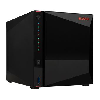 Servidor Nas e de Armazenamento Asustor Nimbustor 4 AS5304T | Preto - 1