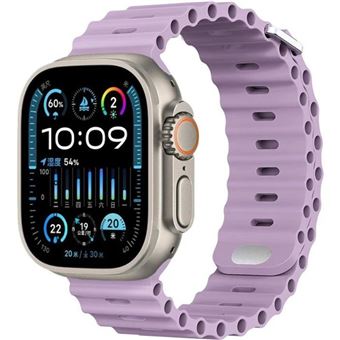 Bracelete Ocean Waves Antiimpacto para Apple Watch Series 5 40mm | Lavanda - 1