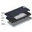 Capa Magunivers TPU suporte para cartão de kickstand azul escuro para Apple iPhone 8/7 4.7 inch_3