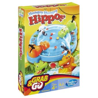 Hungry Hungry Hippos Hasbro B1001 Grab&Go - 1
