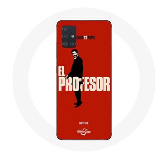 Capa Maniacase para Samsung Galaxy A71 La Casa de Papel El Profesor desenho - 1