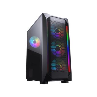 Caixa para Computador COUGAR Gaming CGR-5VM6B-MESH-G-RGB | Preto - 1