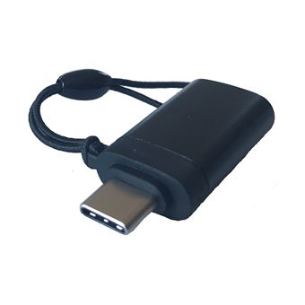 Kindermann Klick + Show USB-C Cap USB A USB C Preto - 1