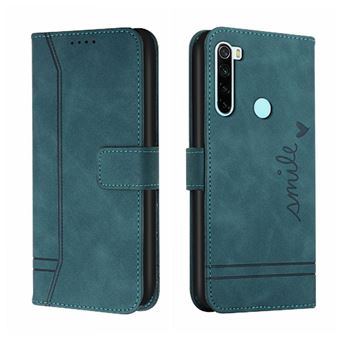 Capa ZURSANA para Xiaomi Redmi Note 8T | Pele PU | Magnética TPU | À Prova de Choque | Verde - 1