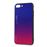 Capa TPU vidro de cor gradiente azul/rosa para Apple iPhone 8 Plus/7 Plus_2